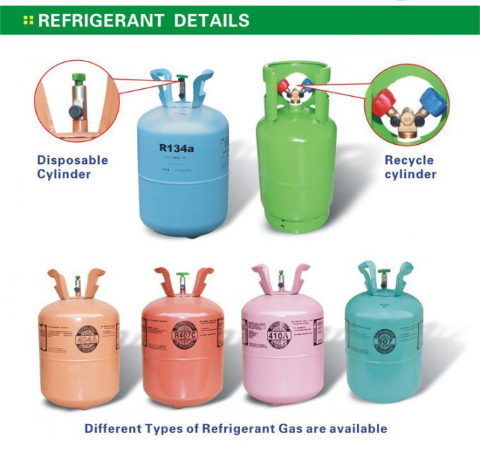 Refrigerator Refrigerant R600A Gas Isobutane 14.3lb (6.5kg)