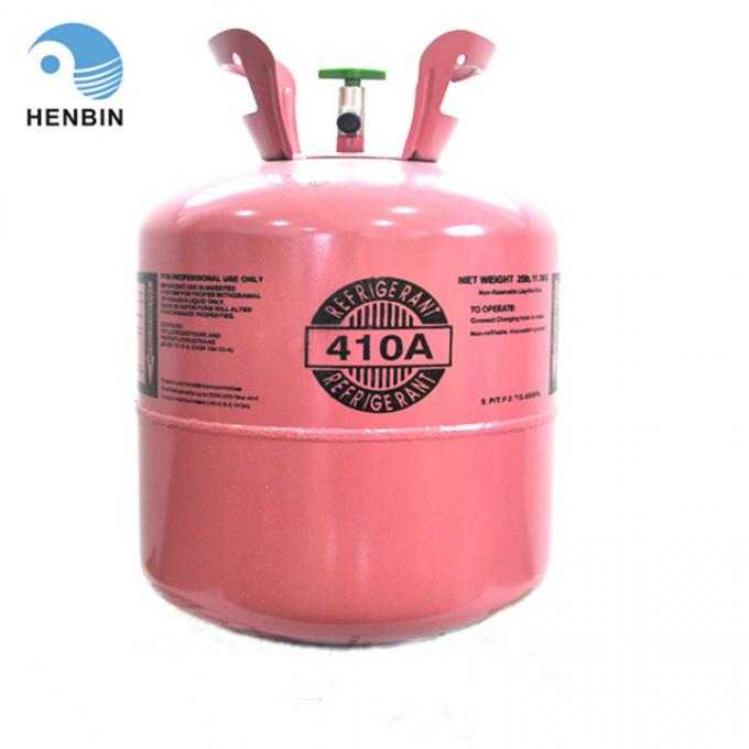 Refrigerant Gas R410A with Disposable Cylinder and Recyclable Cylinder