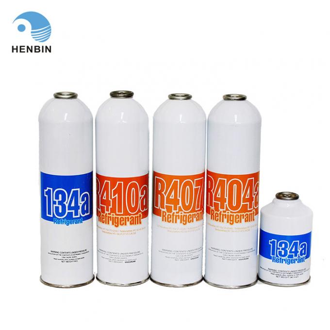 Refrigerant Gas Cylinder Size 1 Liter for R410A R404A Gas